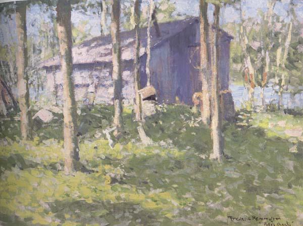 Childe Hassam Pete's Shanty (mk43) Norge oil painting art